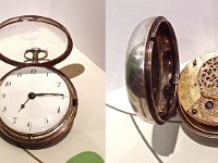 Silver Pair cased Pocket Watch inscribed on movement "Mark Porter Oakingham,No. 1400. The case is hallmarked London 1807.